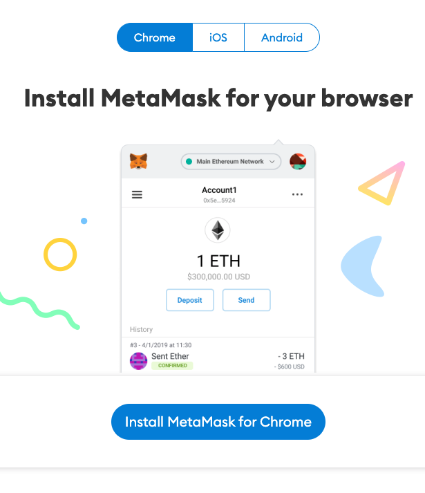 Metamask - Chrome Extension